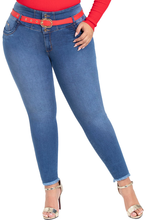 Jeans con Faja tallas grandes