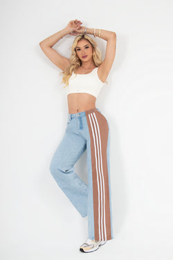 Jeans Sporty Chic Beis