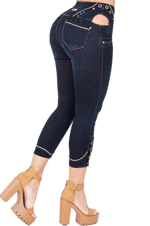 Jeans capry para mujer 